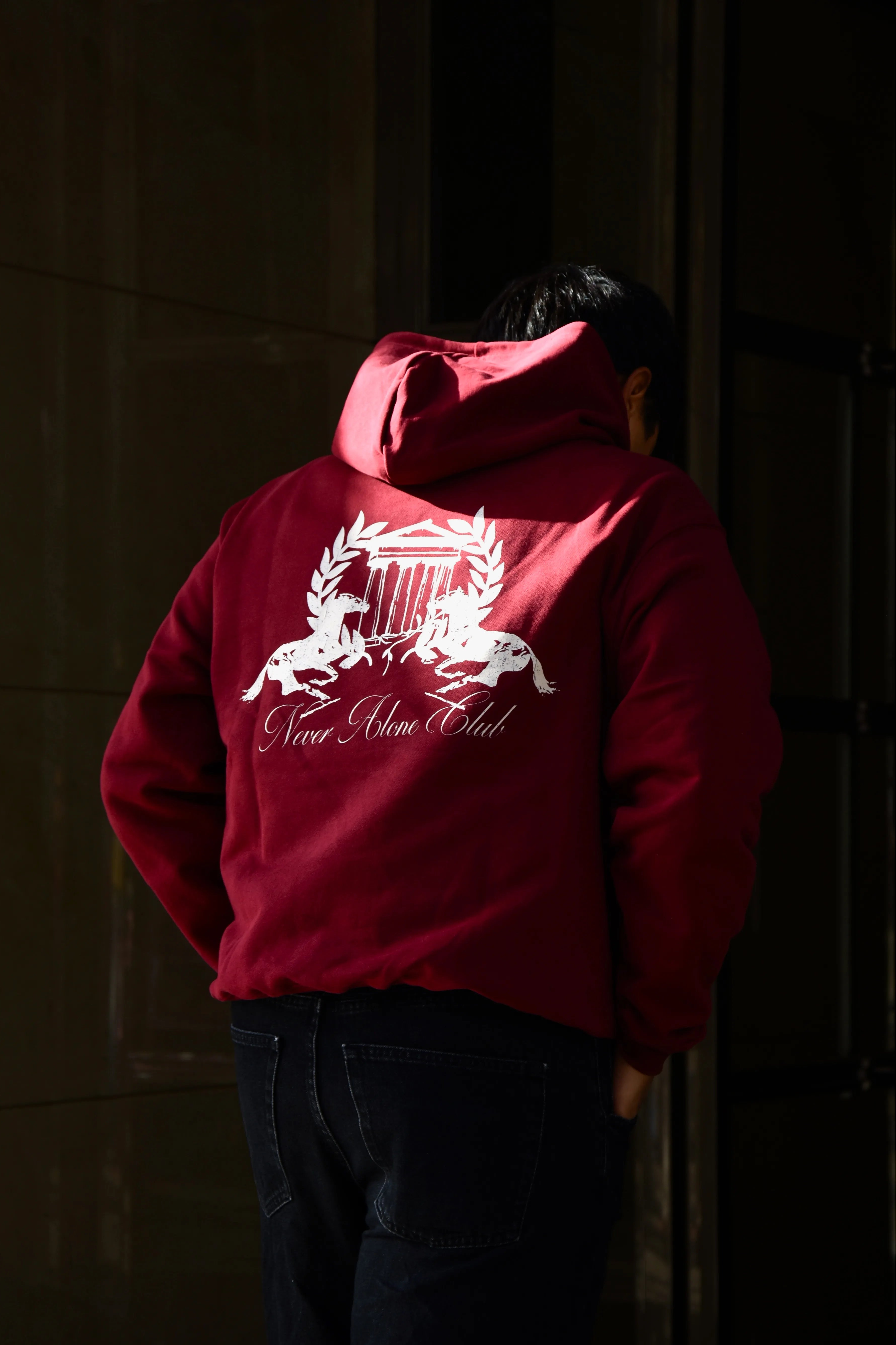 Essential Burgundy Hoodie